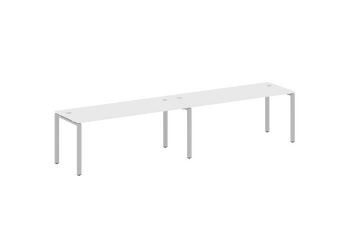 Стол-станция METALL SYSTEM на 2 раб.места на П-образном м/к БП.СМ-2.5  3600*720*750